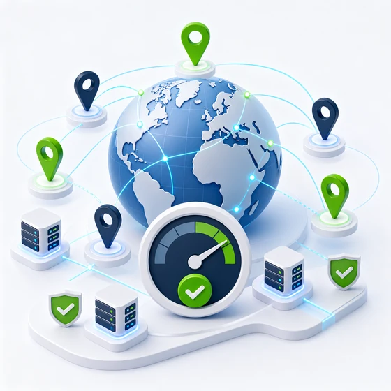 Proxy location testing illustration