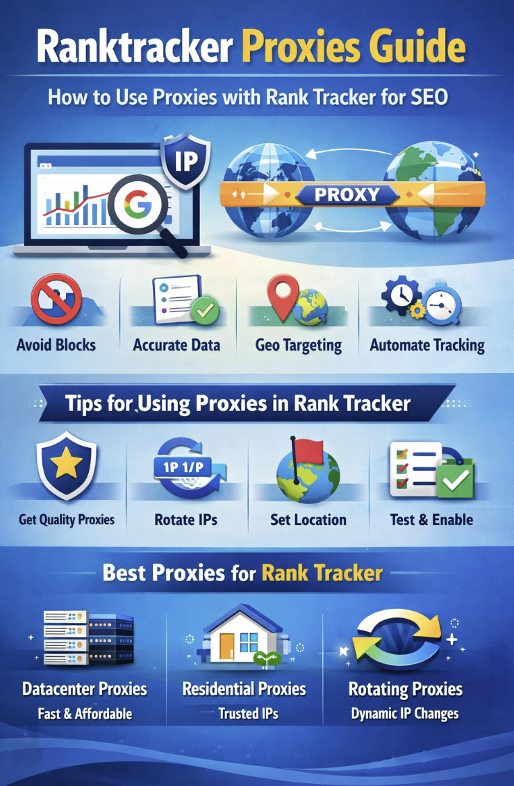 Rank Tracker Proxies: Accurate Local SERP Monitoring