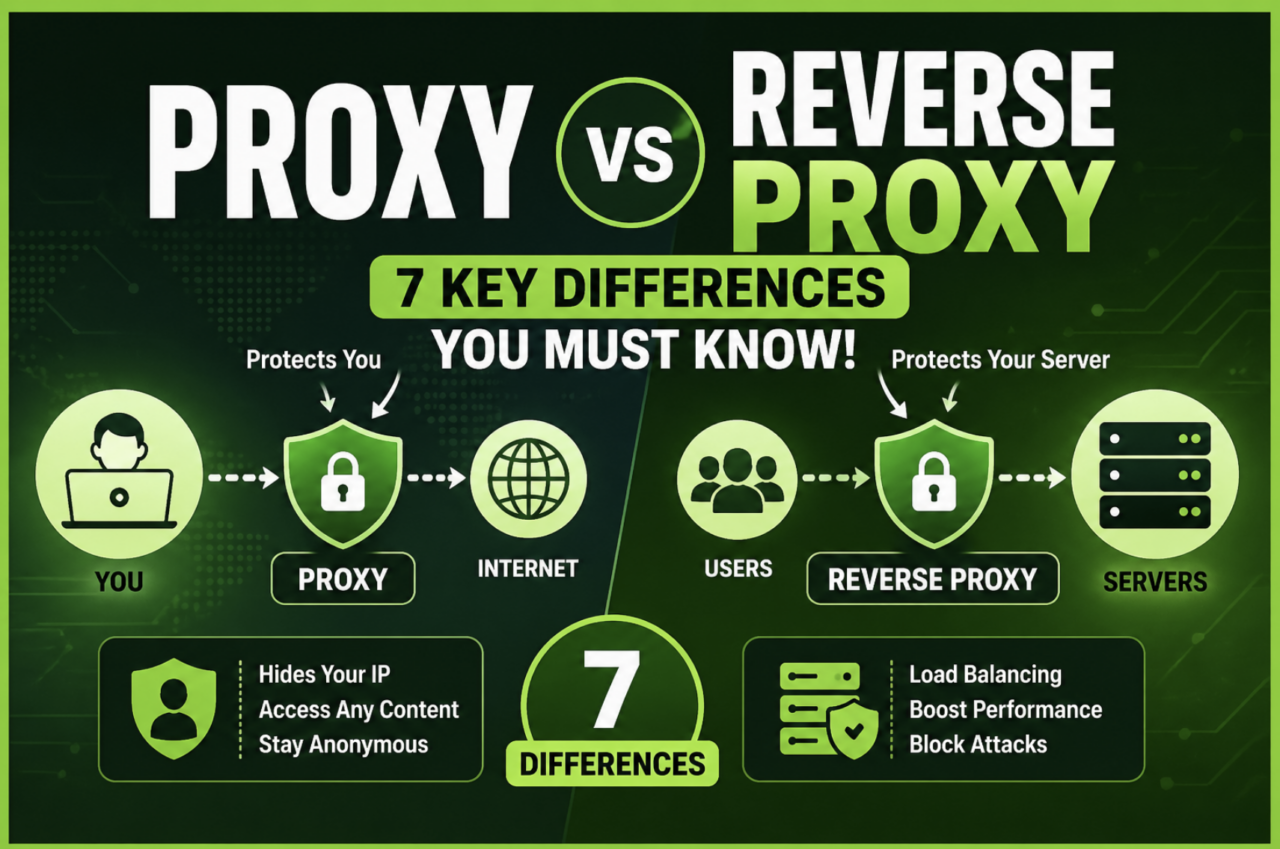 Proxy vs Reverse Proxy