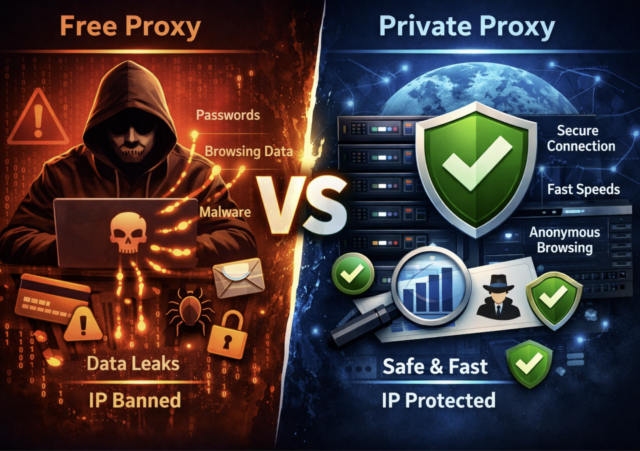 free proxies private proxies