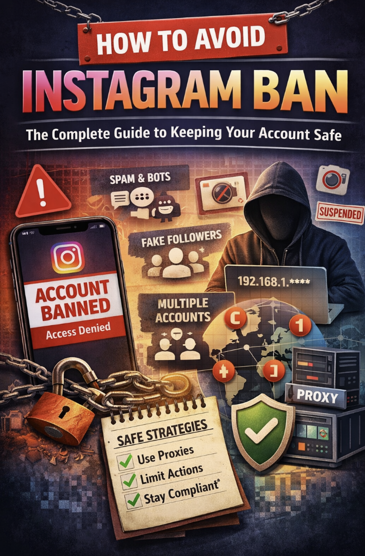Instagram Account Safety with Proxies