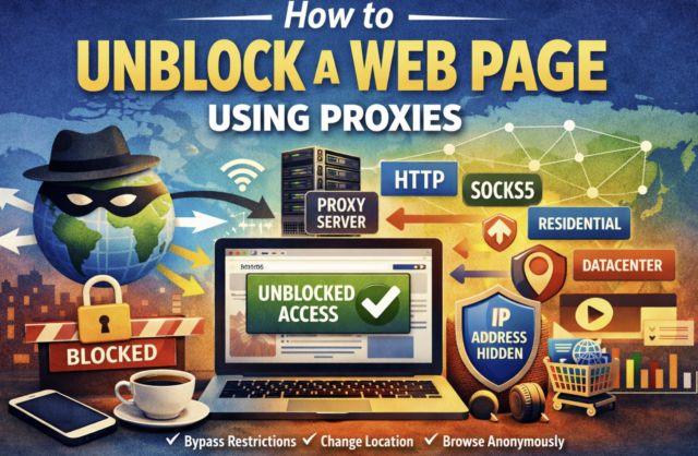 unblock a web page