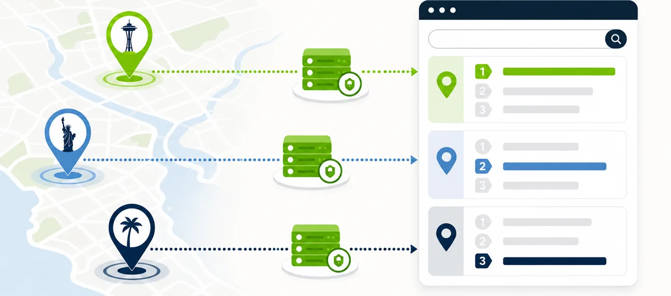 Proxies for Local SEO and Rank Tracking 1 Local SEO proxy rank tracking workflow